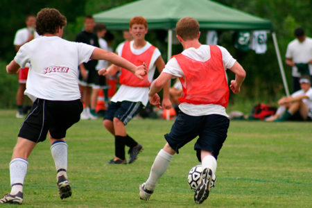 Football at Apple Orchard