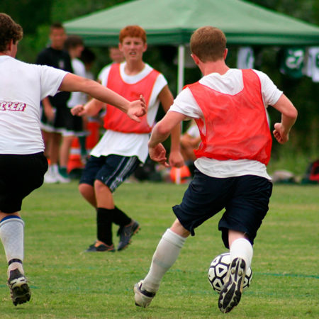 Football at Apple Orchard